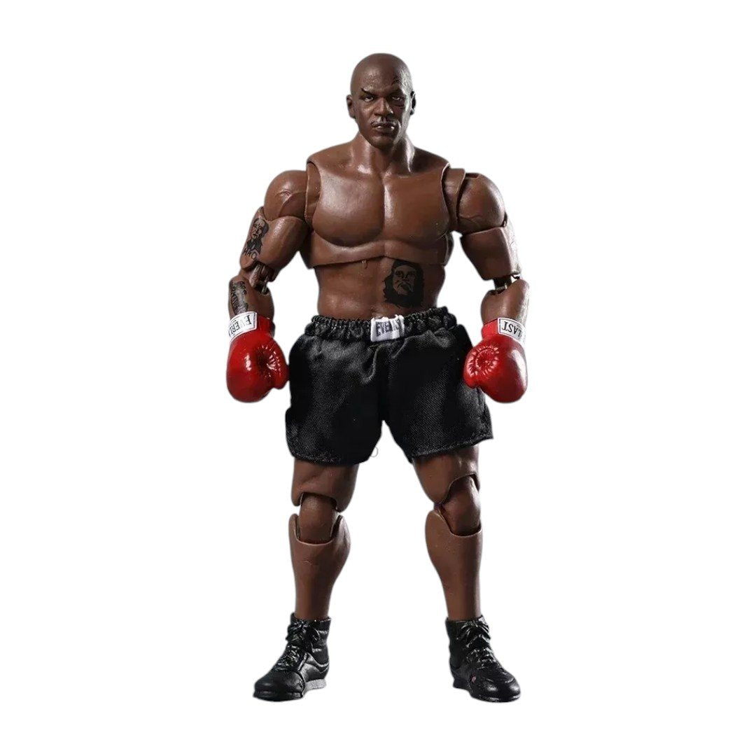 Mike Tyson with Tattoo Final Round 18 cm PVC Action Figure- Storm Collectibles Age 17+