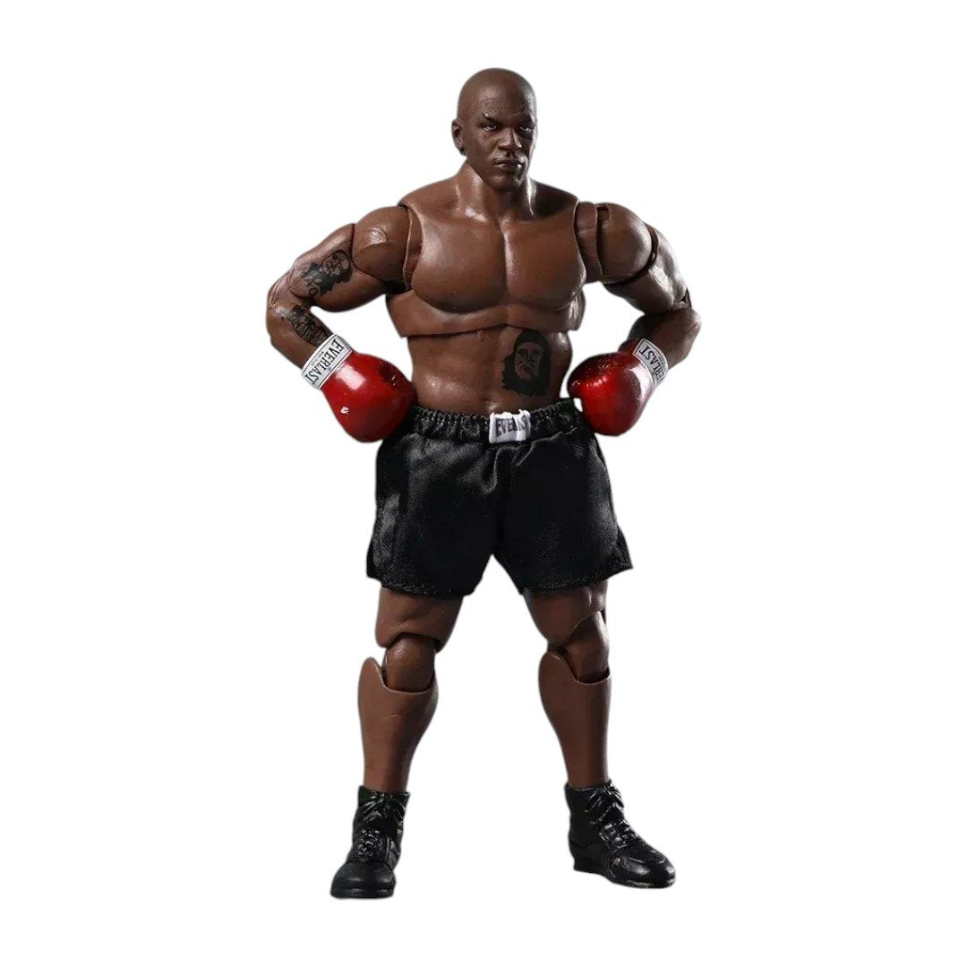 Mike Tyson with Tattoo Final Round 18 cm PVC Action Figure- Storm Collectibles Age 17+