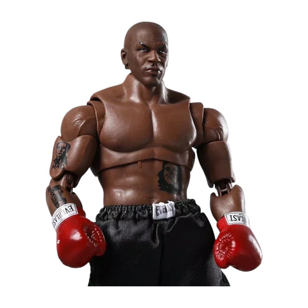 Mike Tyson with Tattoo Final Round 18 cm PVC Action Figure- Storm Collectibles Age 17+