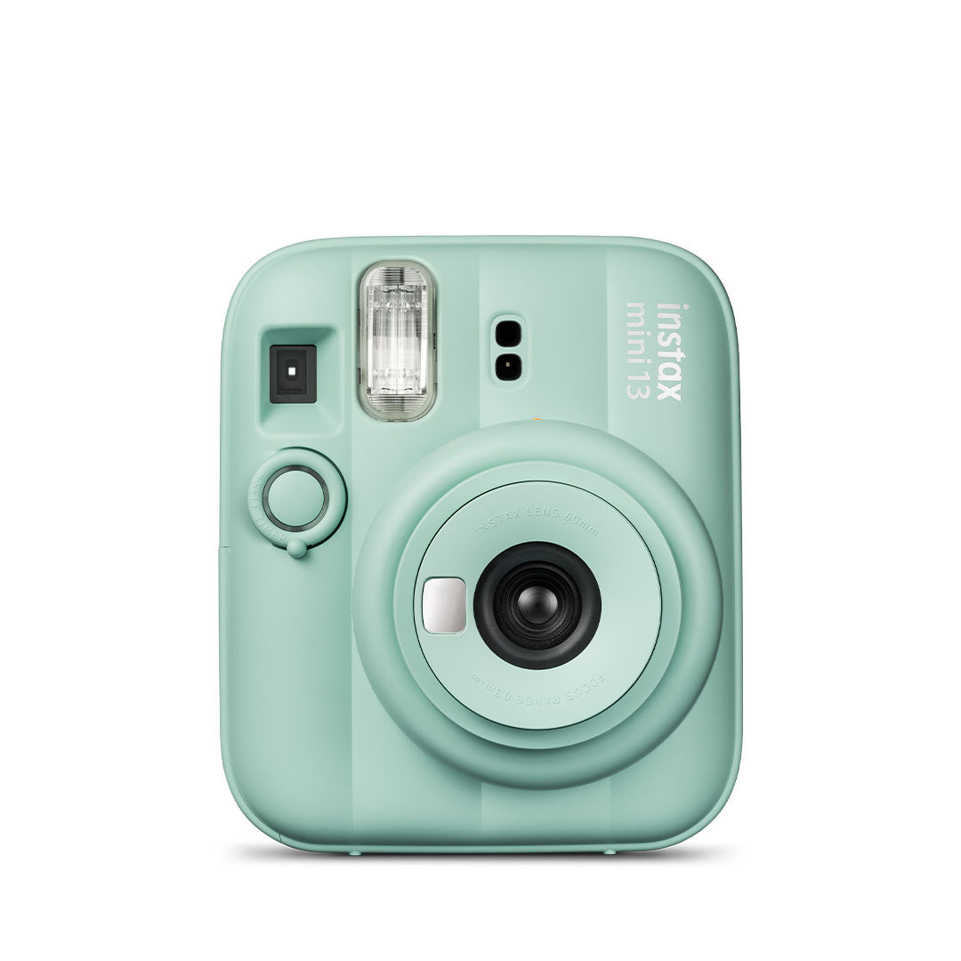 Fujifilm Instax Mini 13 Memory Maker Gift Pack – Instant Camera with 20 Films, Case & Photo Display Kit - Lagoon Green