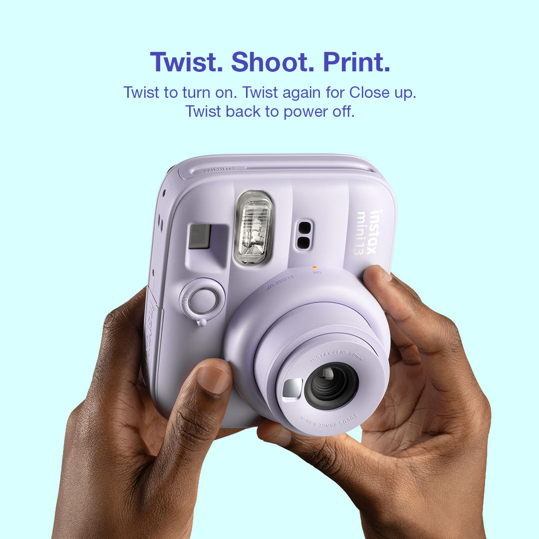 Fujifilm Instax Mini 13 Instant Camera + 10 Shot Films + 1x Camera