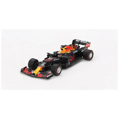 Mini GT 835: Red Bull RB16B #33 Max Verstappen 2021 Abu Dhabi Grand Prix Winner 1:64 Scale - Jaiman Toys