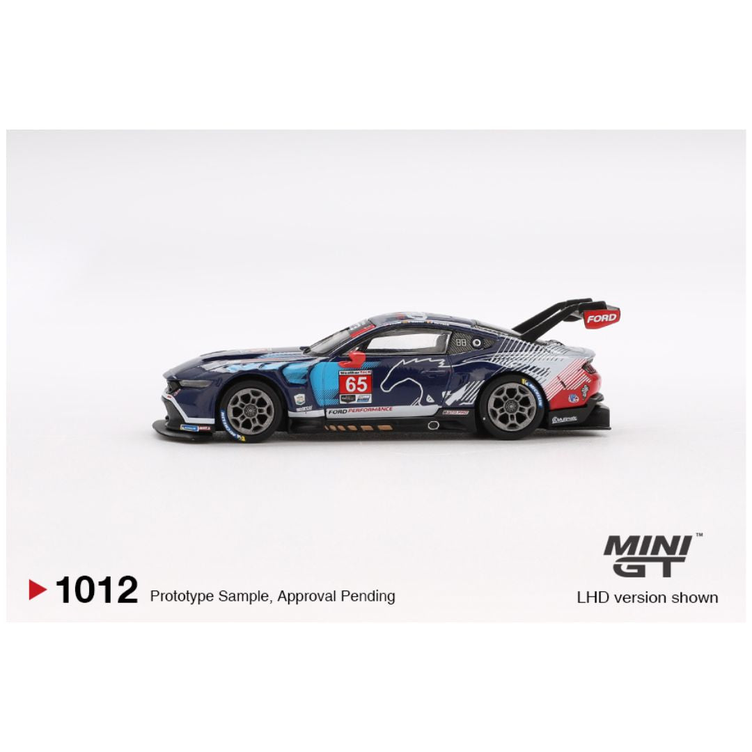 Mini GT 1:64 (Blister Pack) Ford Mustang GT3 #65 2024 IMSA Daytona 24H Ford Multimatic Motorsports Diecast Model Car
