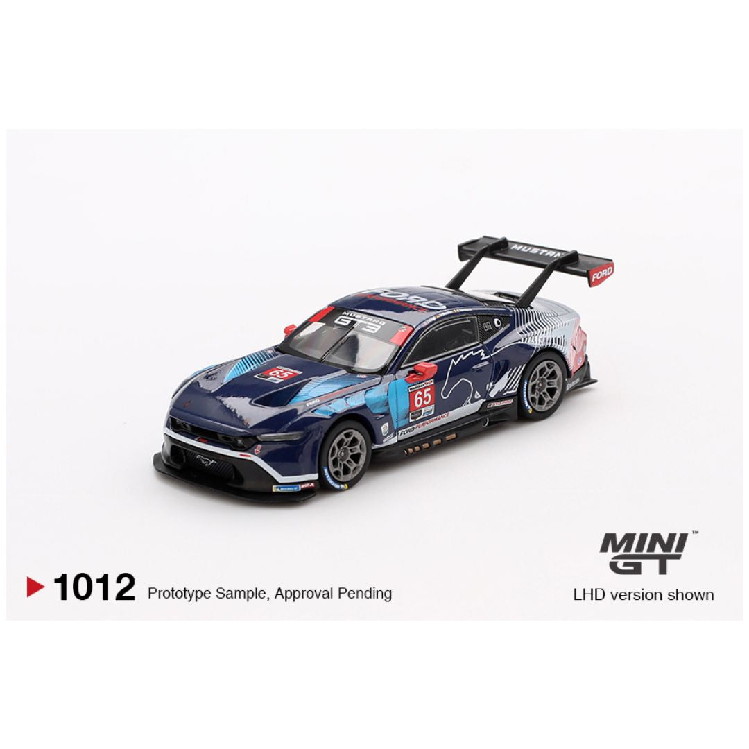Mini GT 1:64 (Blister Pack) Ford Mustang GT3 #65 2024 IMSA Daytona