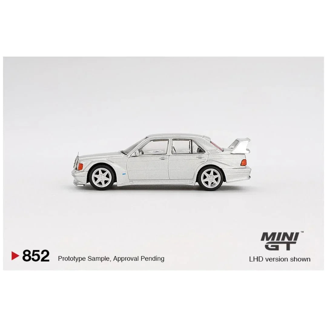 Mini GT 1:64 Racing Duo – Honda S2000 (AP2) Type S Apex Blue & Blister- Mercedes-Benz 190E 2.5-16 Evolution II Astral Silver Diecast Models