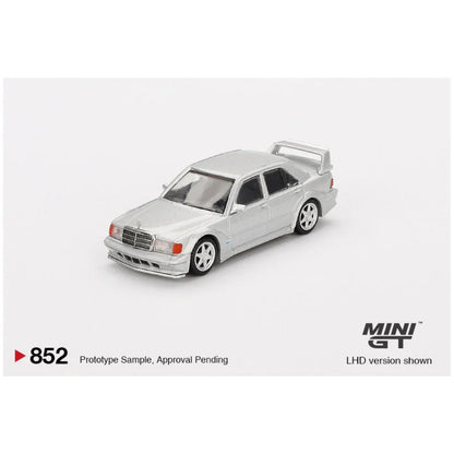 Mini GT 1:64 Racing Duo – Honda S2000 (AP2) Type S Apex Blue & Blister- Mercedes-Benz 190E 2.5-16 Evolution II Astral Silver Diecast Models