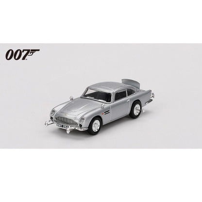 Mini GT 1:64 Aston Martin DB5 “Goldfinger” James Bond Edition | Classic Movie Diecast Car (Blister Pack)