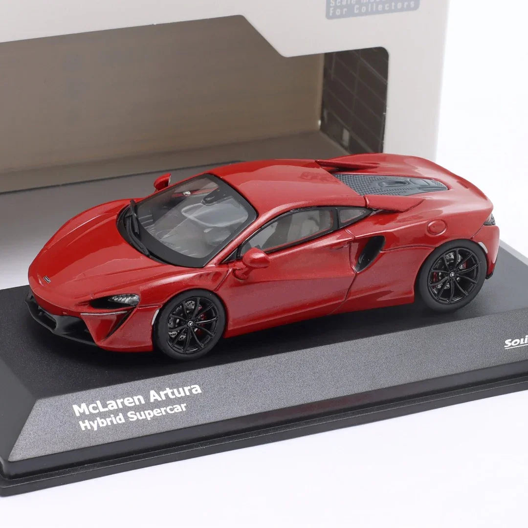 Solido 1:43 McLaren Artura Hybrid Supercar – Red – Diecast Model Car S4313502 | Premium Collectible Scale Model