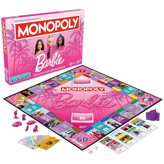 Monopoly: Barbie Edition Board Game - Jaiman Toys