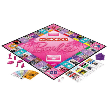 Monopoly: Barbie Edition Board Game - Jaiman Toys