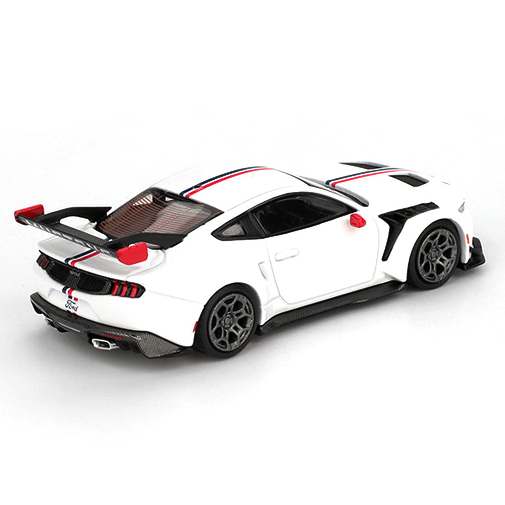 Mini GT 1:64 Ford Mustang GTD Spirit of America Die-Cast Model Car | Premium Collectible Ford Performance Model