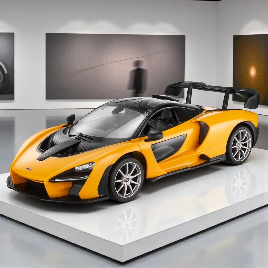 RASTAR 1:14 Scale McLaren Senna Remote Control Car – High-Performance McLaren RC Race Car with Functional Butterfly Doors, LED Lights & 2.4GHz Control
