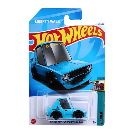 Hot Wheels 2024 Nissan Skyline 2000GT R LBWK Tooned Ages 3 and Up (Blue)