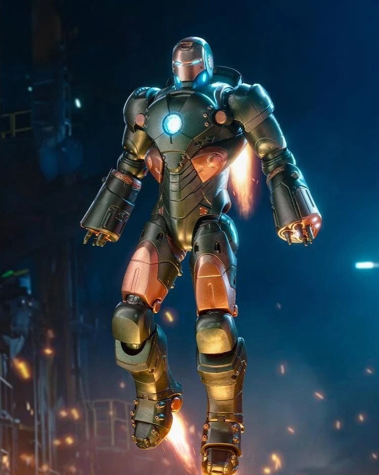 ZD Toys 1:10 Scale Iron Man Mark 37 XXXVII (Hammerhead) Action