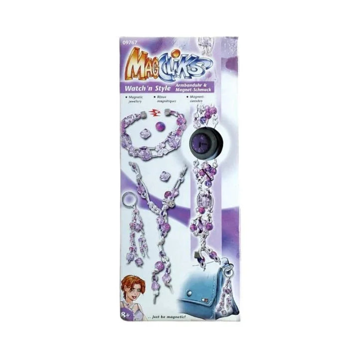 Magcliks 09767 Watch N Style Purple - Jaiman Toys