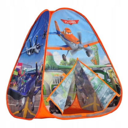 Disney Planes Pop-Up Adventure Tent for Kids – 90 x 75 x 75 cm | Colourful Indoor Play Tent & Playhouse for Pretend Play