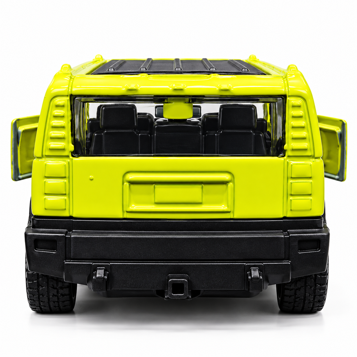 Road Burner Metal Racers 1:39 Scale Die-Cast SUV Toy Car with Pull Back Action & Openable Doors – Green