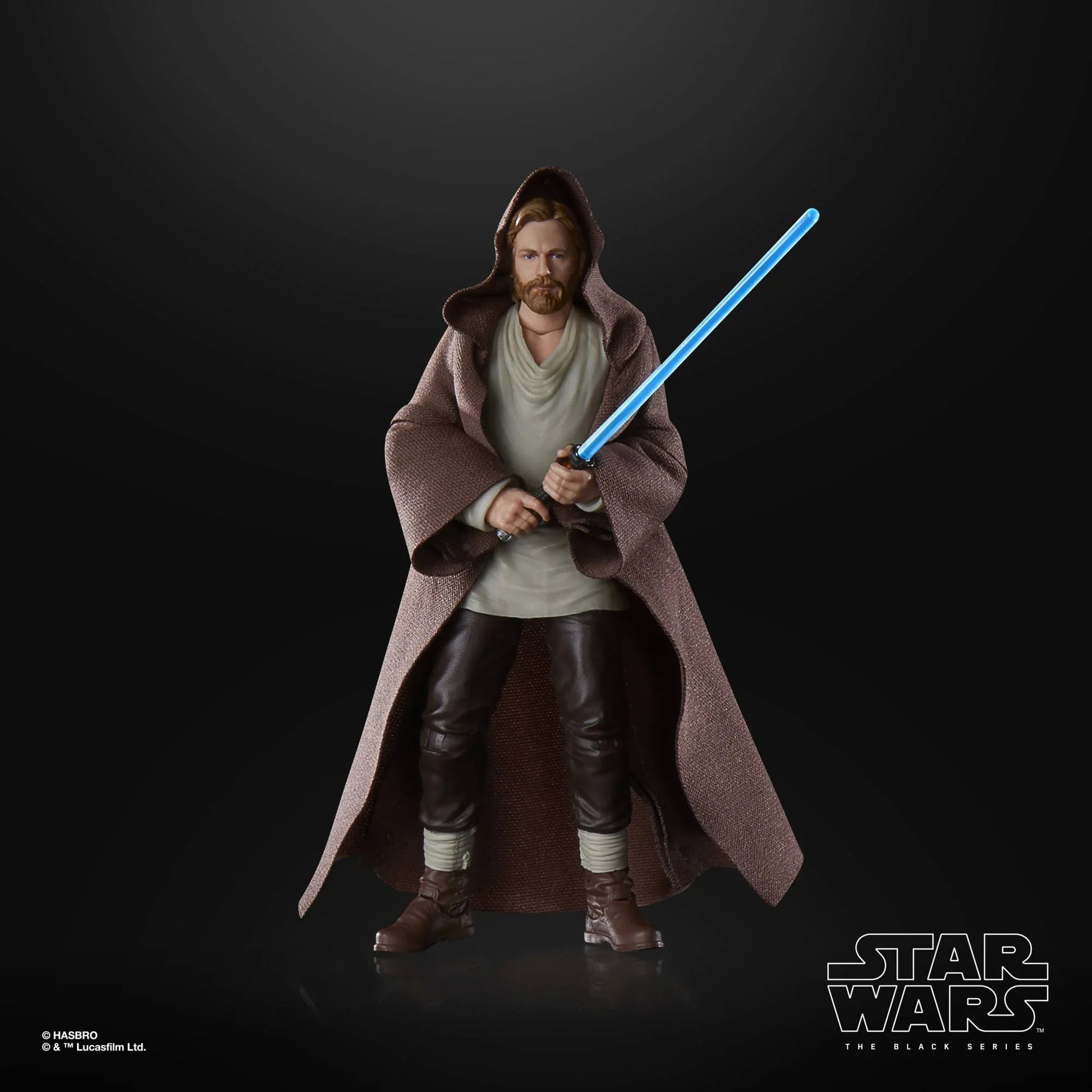 Star Wars The Black Series Obi-Wan Kenobi Wandering Jedi 15cm Action Figure - Jaiman Toys