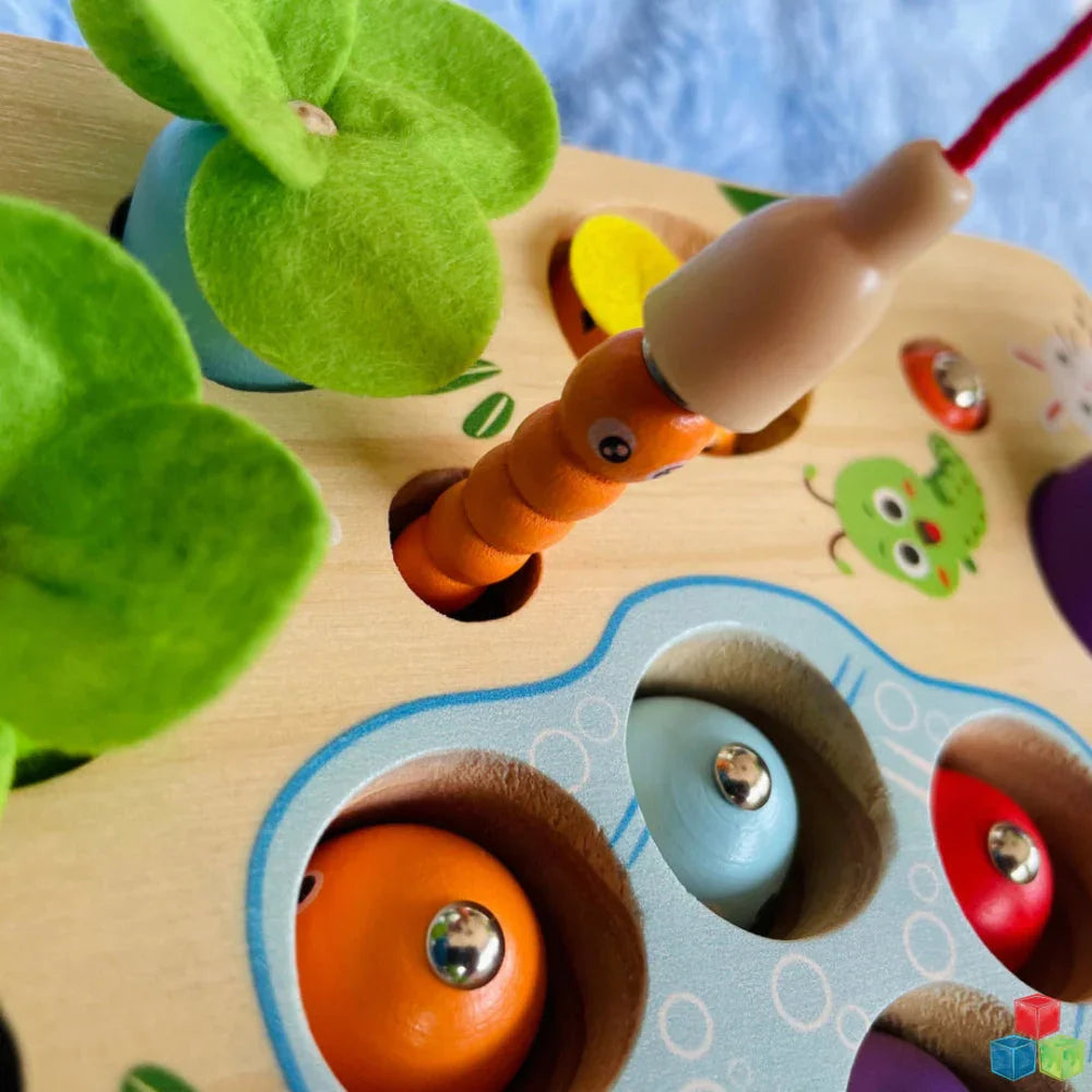 Open Ended 3 In 1 Magnetic Fishing Game - Jaiman Toys