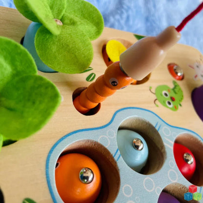 Open Ended 3 In 1 Magnetic Fishing Game - Jaiman Toys