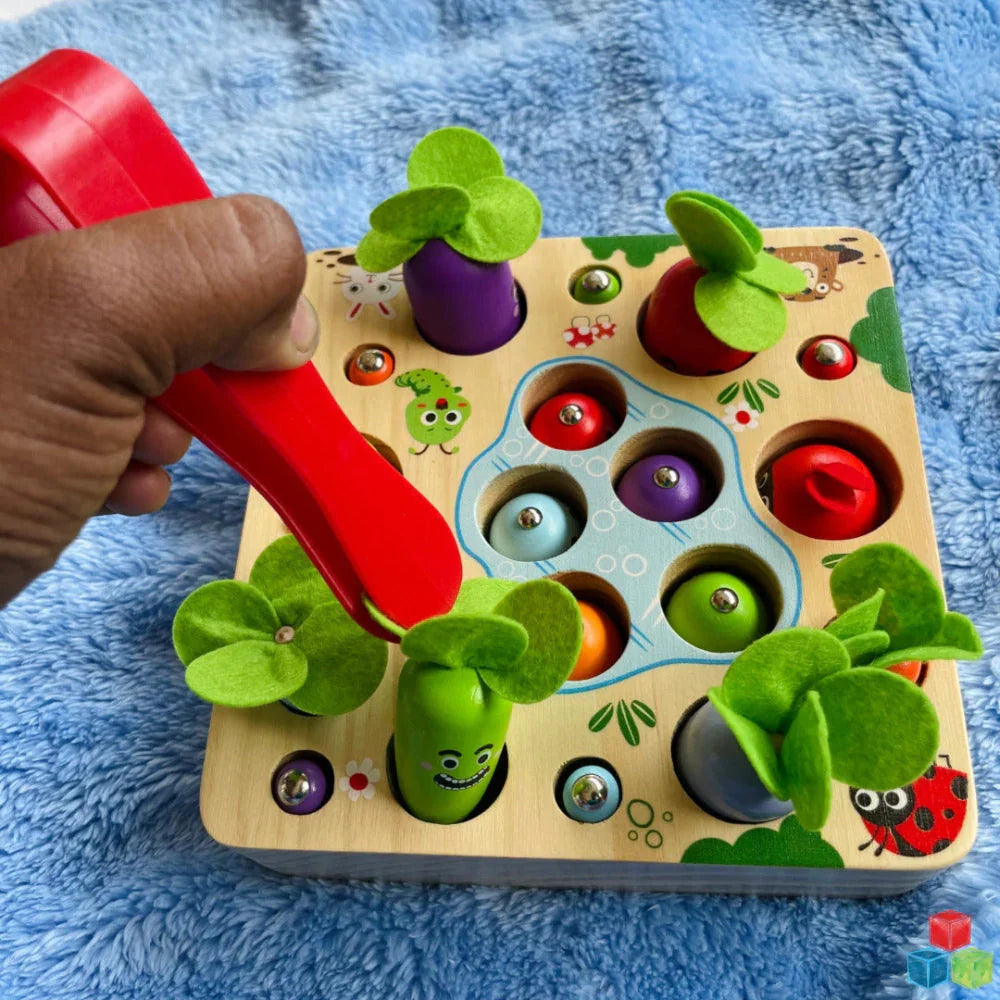 Open Ended 3 In 1 Magnetic Fishing Game - Jaiman Toys