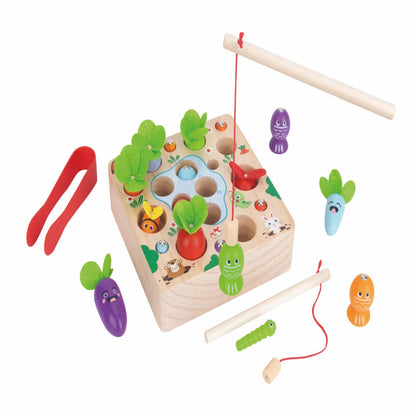 Open Ended 3 In 1 Magnetic Fishing Game - Jaiman Toys