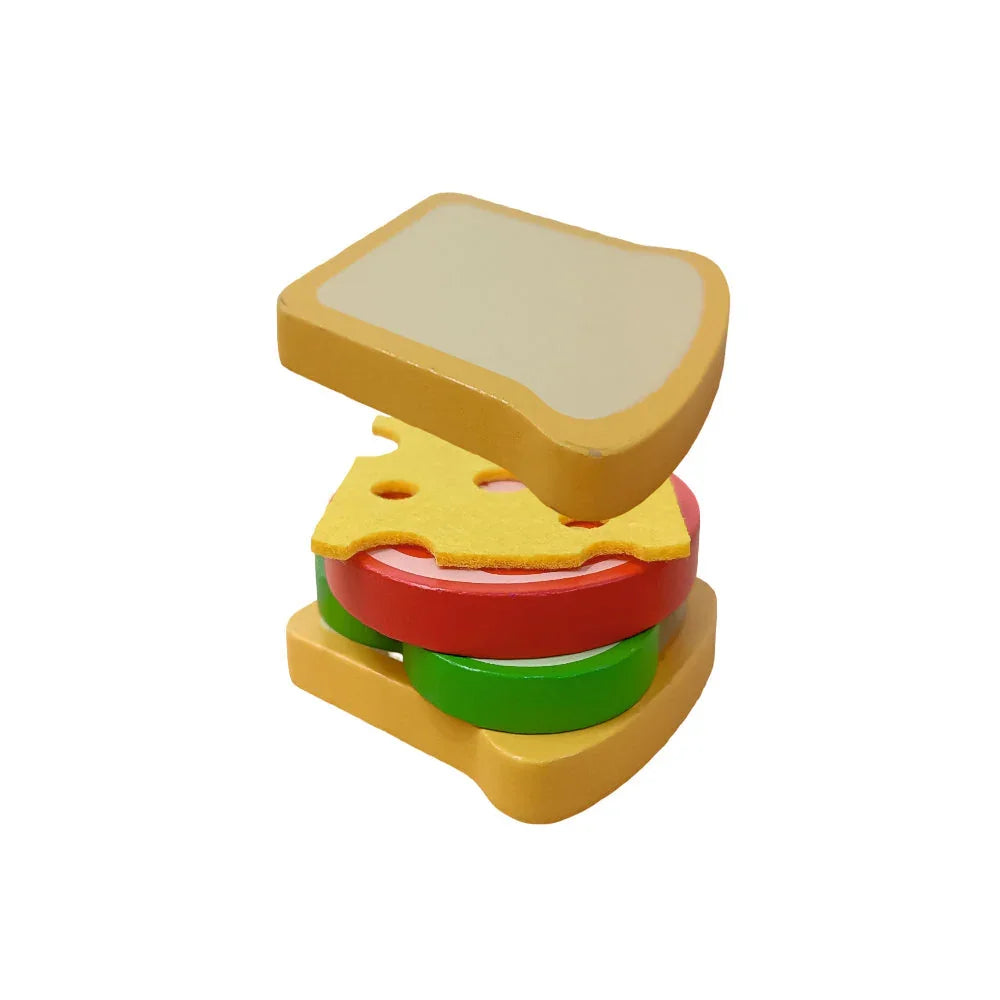 Open Ended Little Chef's Toaster Set -6 Pieces - Jaiman Toys