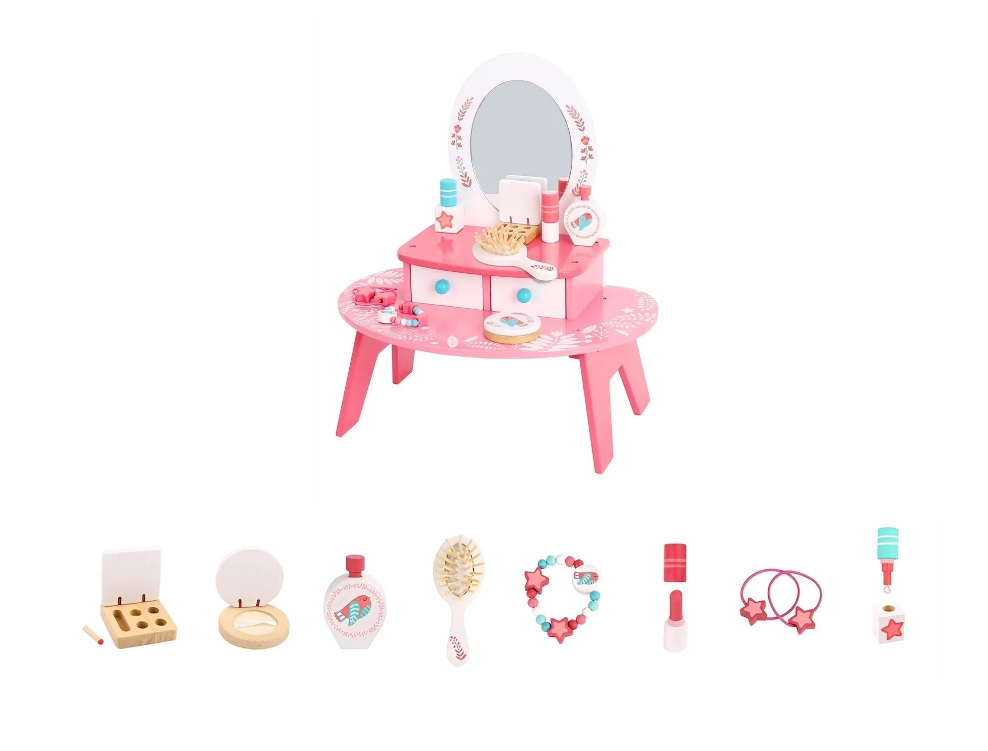 Open Ended My First Wooden Dressing Table - Jaiman Toys
