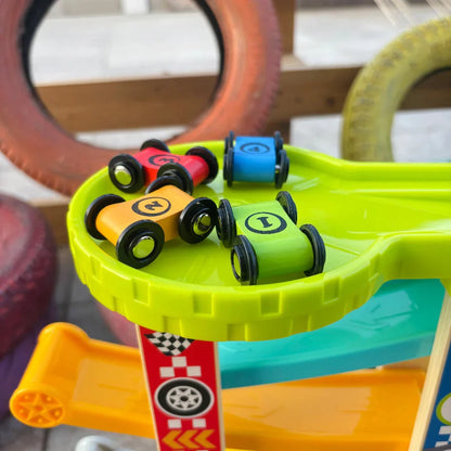 Open Ended Rolling Ramp Racers - Jaiman Toys