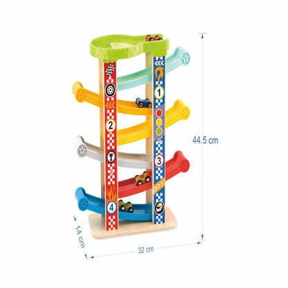 Open Ended Rolling Ramp Racers - Jaiman Toys