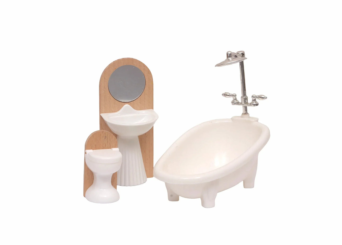 Open Ended Wooden Doll House - Grand Mansion (28 pcs furniture included) - Jaiman Toys