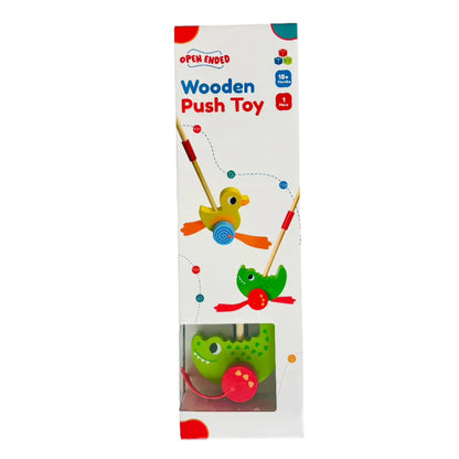 Open Ended Wooden Push Toy - Jaiman Toys
