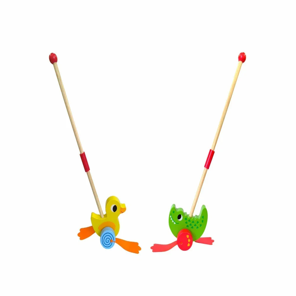 Open Ended Wooden Push Toy - Jaiman Toys