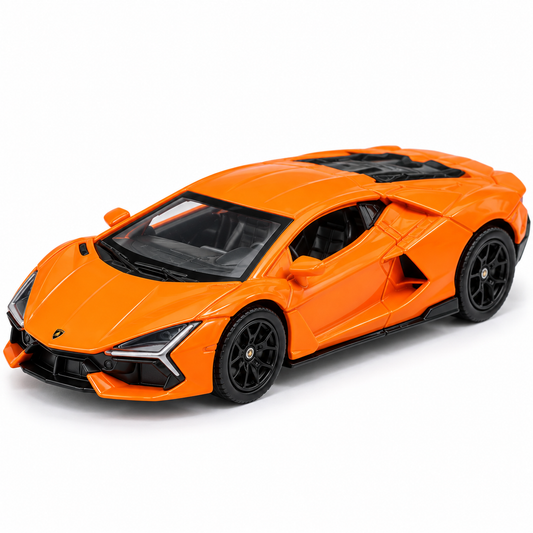 Welly 1:64 Lamborghini Revuelto Orange Die-Cast Model Car