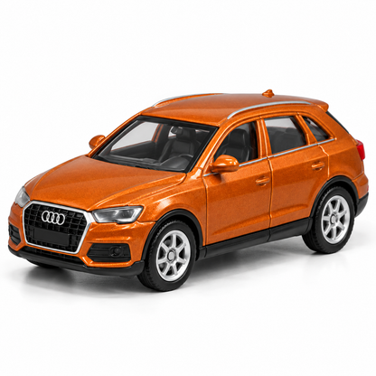 Welly 1:64 Audi 2013 Q3 Metallic Orange Die-Cast Metal Model Car