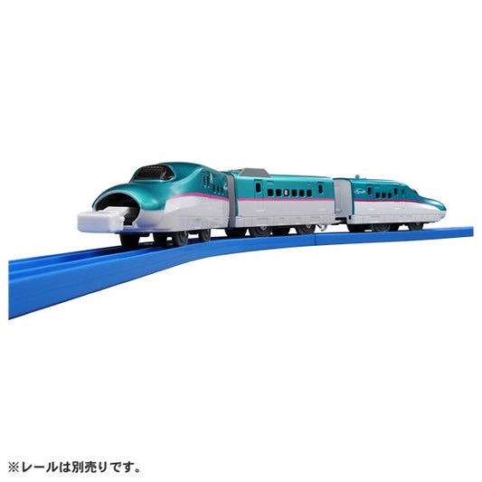 Takara Tomy Plarail S-03 Series E5 Hayabusa Shinkansen Battery Operated Motorized Bullet Train Toy with 3-Car Connected Train Set, Japanese High Speed Railway Train Toy for Kids, Train Enthusiasts & Collectors