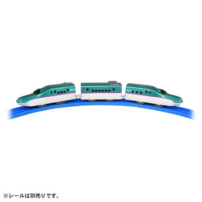 Takara Tomy Plarail S-03 Series E5 Hayabusa Shinkansen Battery Operated Motorized Bullet Train Toy with 3-Car Connected Train Set, Japanese High Speed Railway Train Toy for Kids, Train Enthusiasts & Collectors