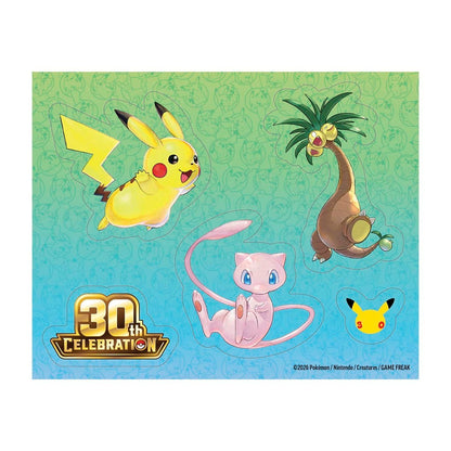 Pokemon TCG 30th Celebration Tech Sticker Collection – Alolan Exeggutor | 3 Booster Packs + Foil Promo Card + Tech Sticker Sheet