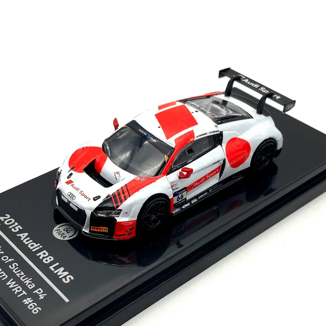 PARA64 1:64 Audi R8 LMS #66 WRT 2018 Suzuka 10 Hours Diecast Model Car