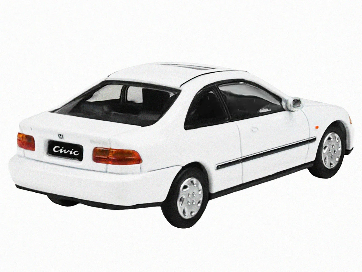 PARA64 1:64 1995 Honda Civic Coupe EJ1 White Diecast Model Car  LHD PA-55765  By Paragon Models-
