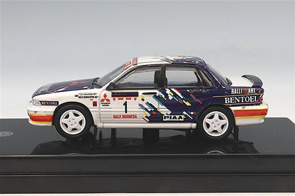 PARA64 1:64 Mitsubishi Galant VR-4 1993 Indonesia Rally #1 (RHD) Diecast Model Car