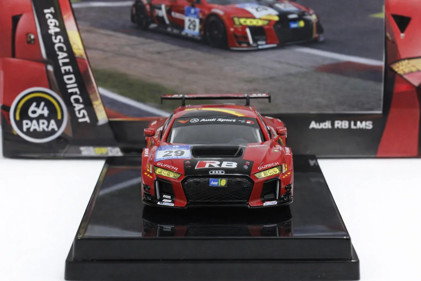 PARA64 1:64 Audi R8 LMS #29 Nürburgring 24H 2015 Diecast Model Car – Motorsport Racing Collectible
