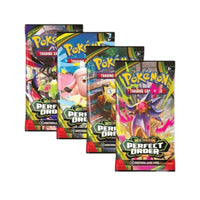Pokémon TCG Mega Evolution Perfect Order Booster Pack – 10 Cards – English Version (Sealed, 1 Random Pack )