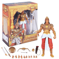 Legends of the Ramayan 1:12 Scale Prince Lakshmana Collector Action Figure with Bow, Arrow, Sword, Shield, Helmet & Interchangeable Hands