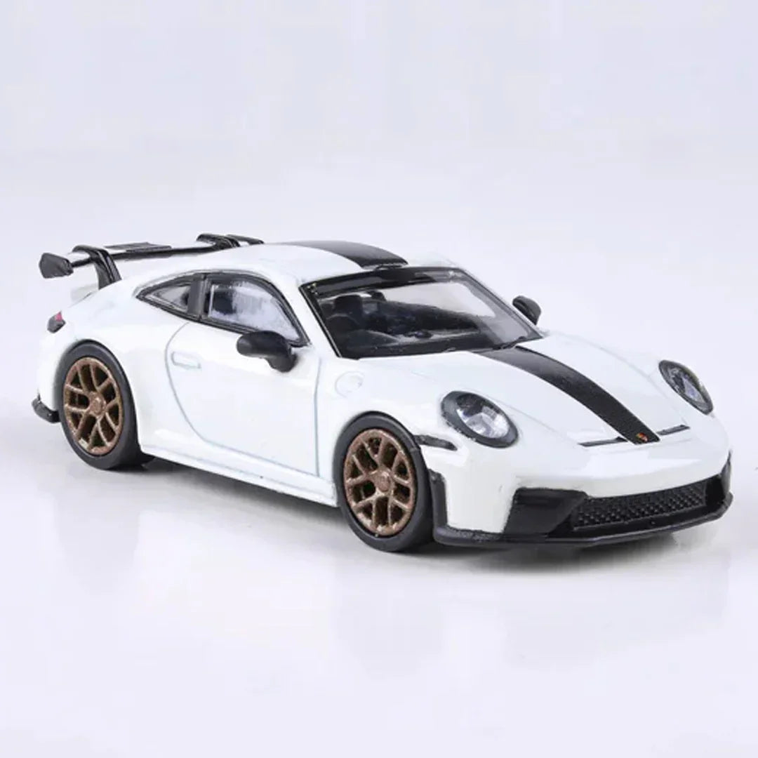 PARA64 1:64 Porsche 911 GT3 992.2 Grand Prix White Diecast Model – Performance Sports Car Collectible