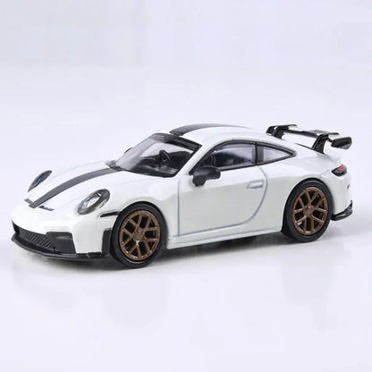 PARA64 1:64 Porsche 911 GT3 992.2 Grand Prix White Diecast Model – Performance Sports Car Collectible