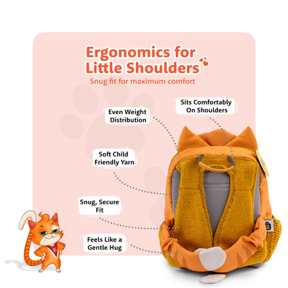 Filli & Me Classic Filli HugBag | 10L Preschool Backpack for Kids (2–3 Years) | Lightweight School & Travel Bag