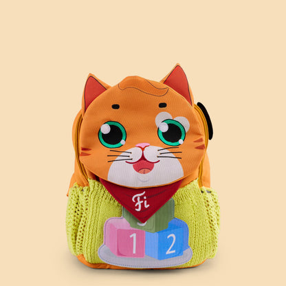 Filli & Me Filli & Numbers HugBag | 10L Preschool Backpack for Kids (2–3 Years) | Lightweight School & Travel Bag