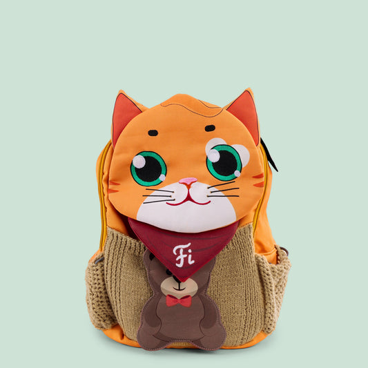 Filli & Me Filli & Teddy HugBag | 10L Preschool Backpack for Kids (2-3 Years) | Cute School & Travel Bag
