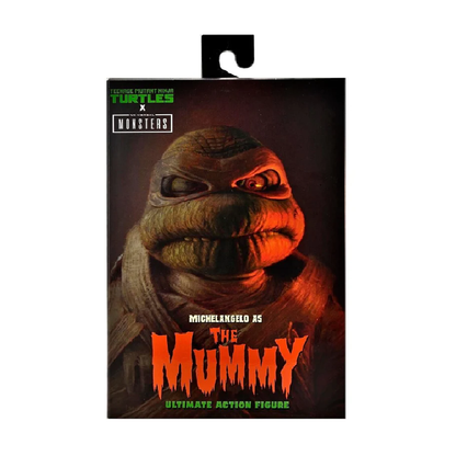 Universal Monsters X Teenage Mutant Ninja Turtle- Ultimate Michelangelo Mummy Action Figure